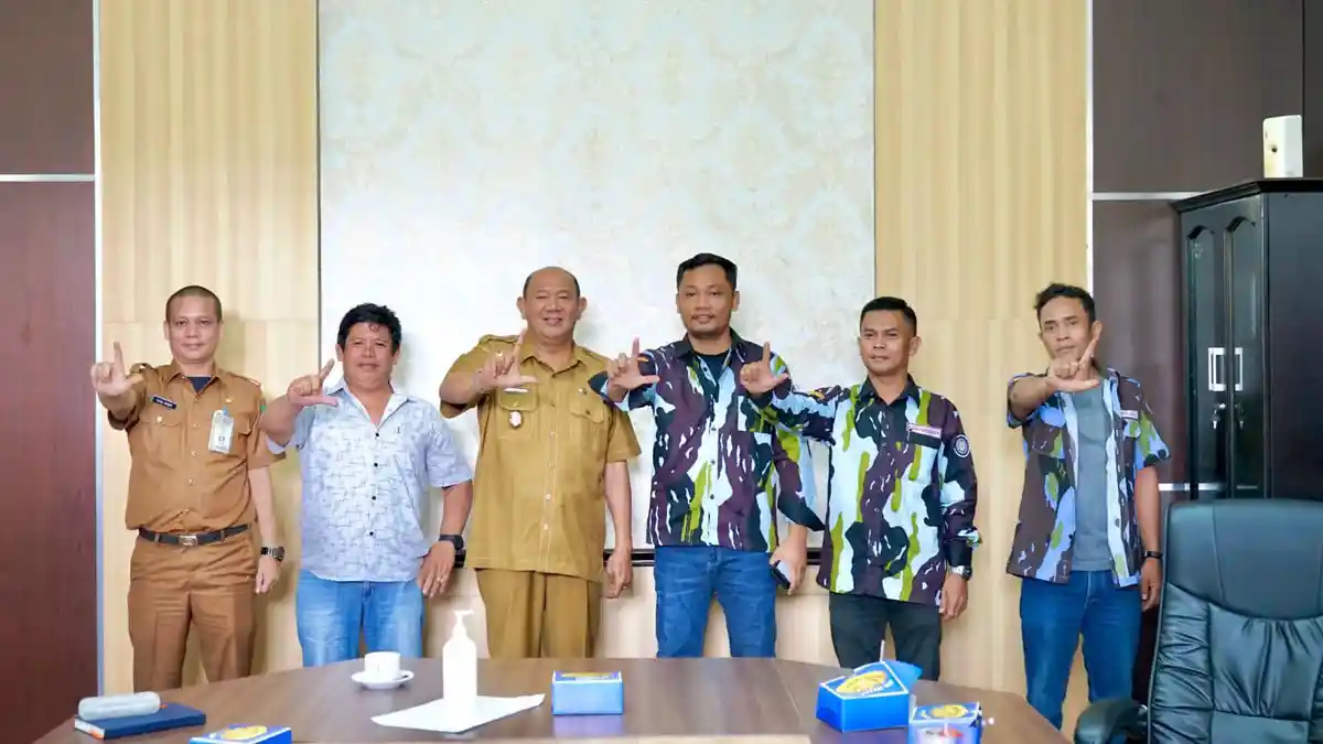 Terima Audensi Ormas, Plt Bupati Syah Afandin Harap Ikut Berkontribusi Bangun Kabupaten Langkat