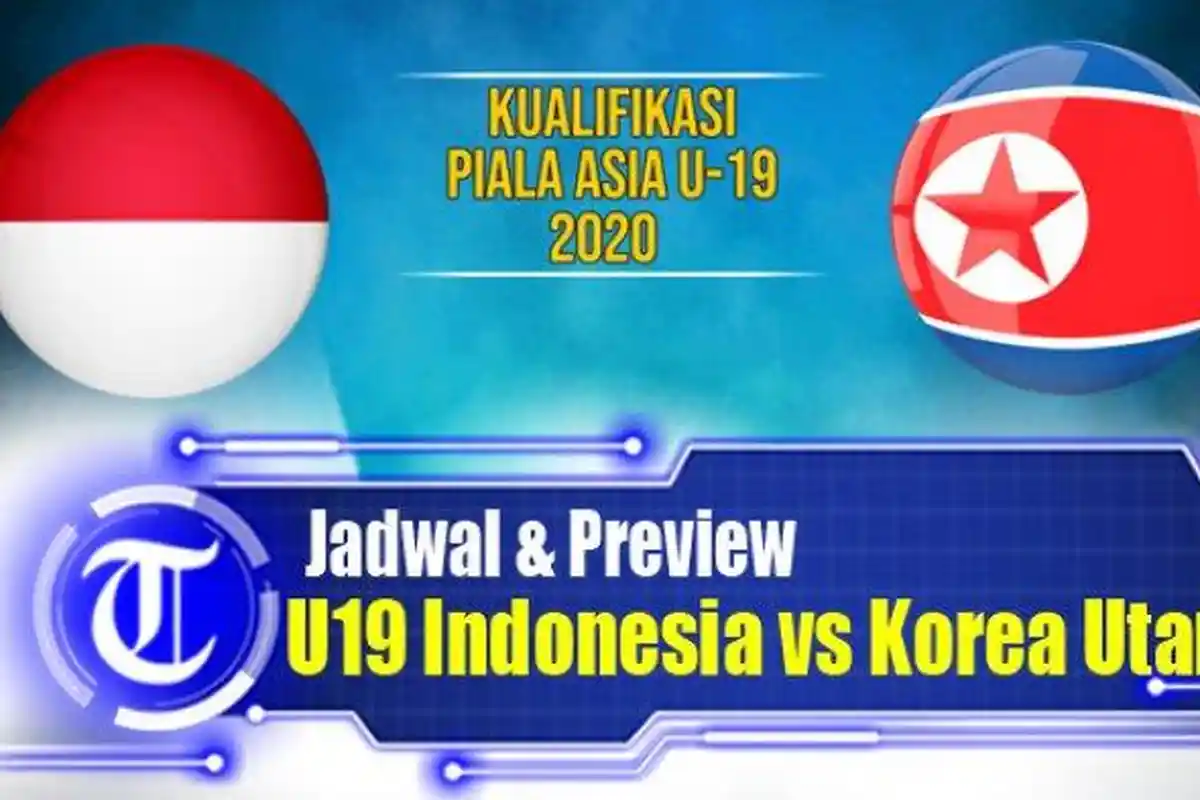 SKOR 0-0, Live Streaming TV Online RCTI Timnas Indonesia U-19 vs Korut, Tonton di HP Tanpa Buffer
