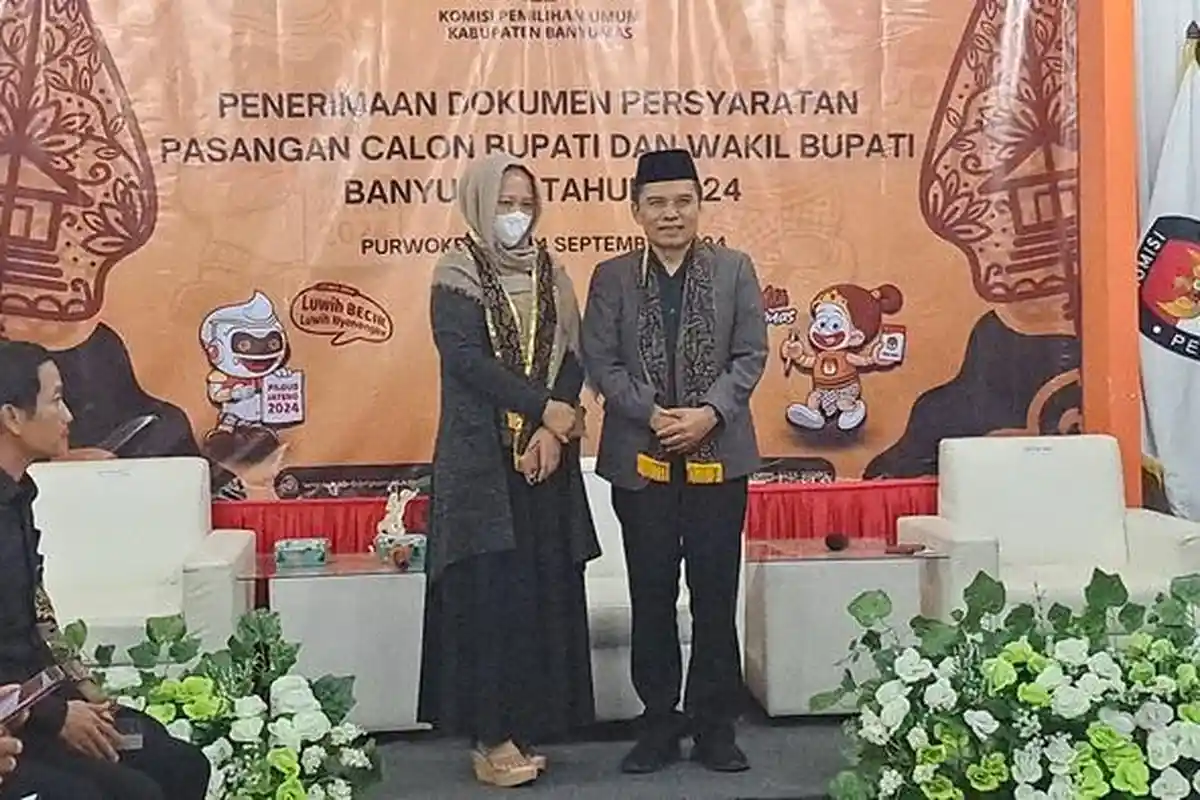 Daftar di Menit Akhir, Maruf Cahyono-Yulianti Gagal Ikut Pilkada Banyumas karena Berkas Tak Lengkap