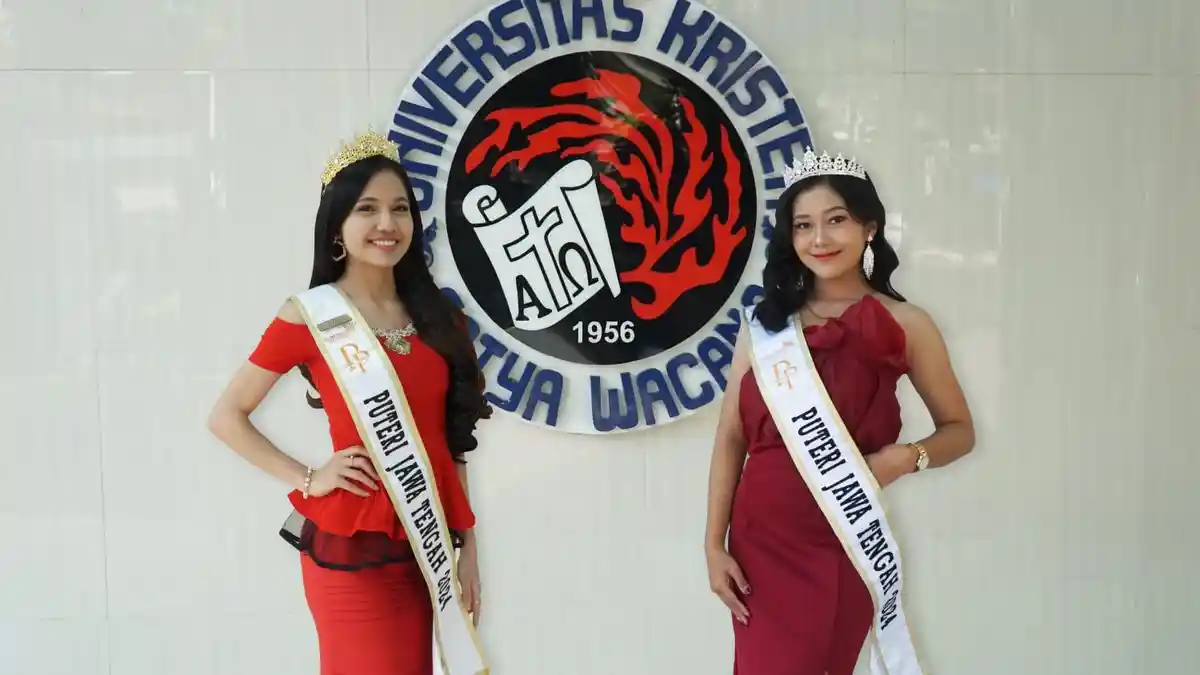 Kilau Prestasi 2 Mahasiswa UKSW di Ajang Putera Puteri Jawa Tengah 2024