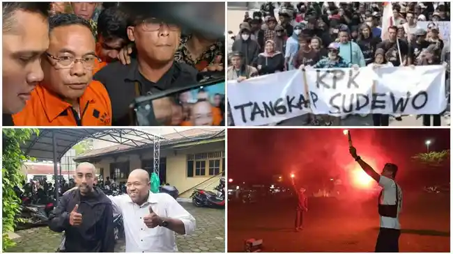 Leganya Warga Pati Usai OTT Bupati Sudewo: Karangan Bunga, Rambut Gundul, Lari Keliling Alun-alun