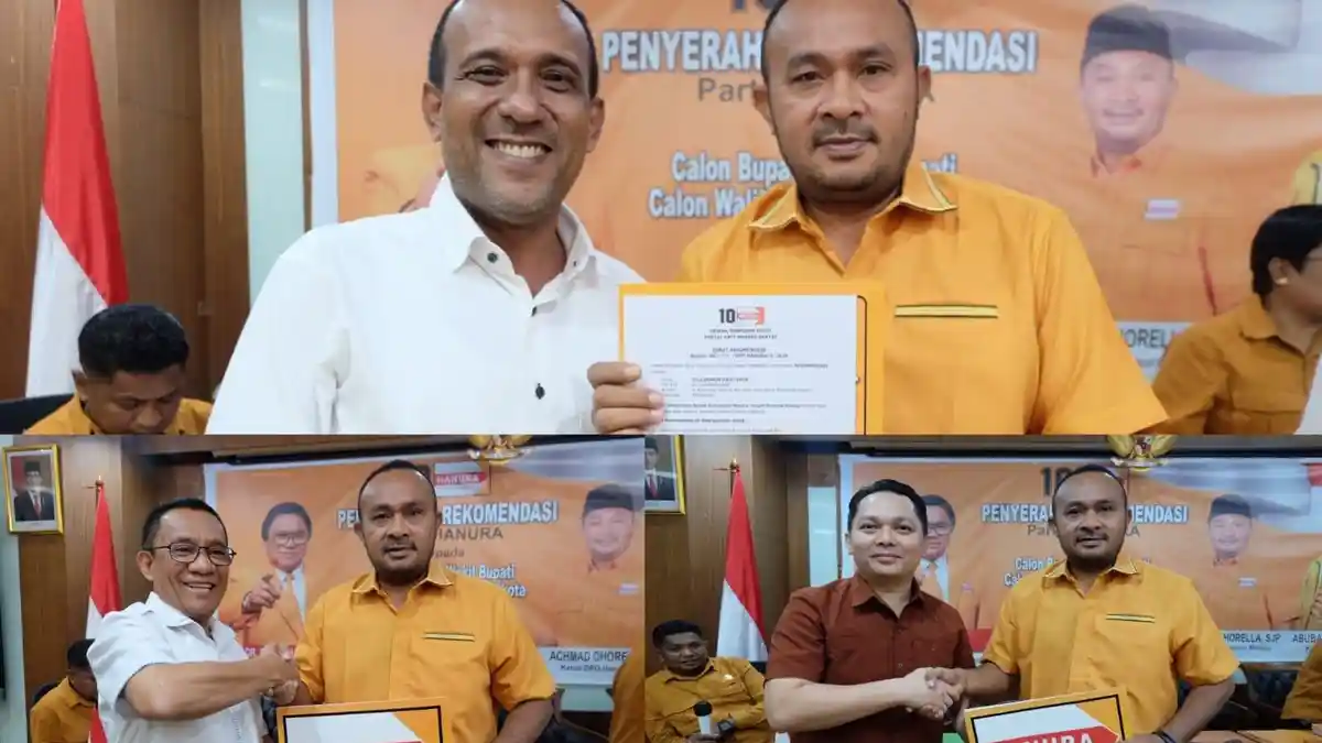Daftar di Hanura, Tujuh Bacalon Bupati Malteng Terima Rekomendasi, Ini Tujuannya