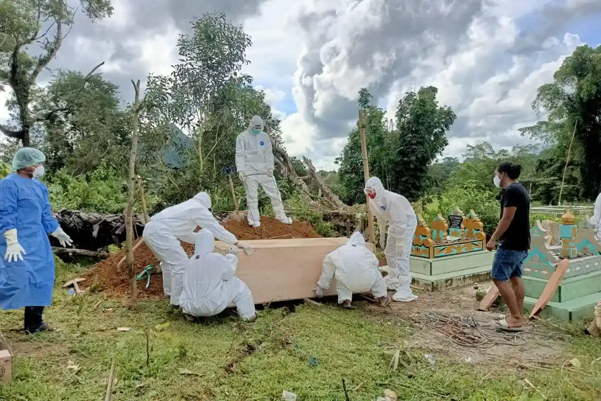 Satu Pasien Covid Asal Barru Meninggal di RSUP Wahidin Makassar