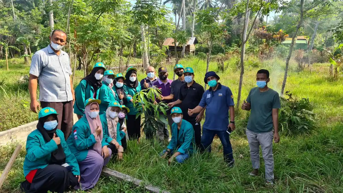 Mahasiswa Universitas Syiah Kuala Gelar KKN Gotong Royong di Gampong Bada Aceh Besar