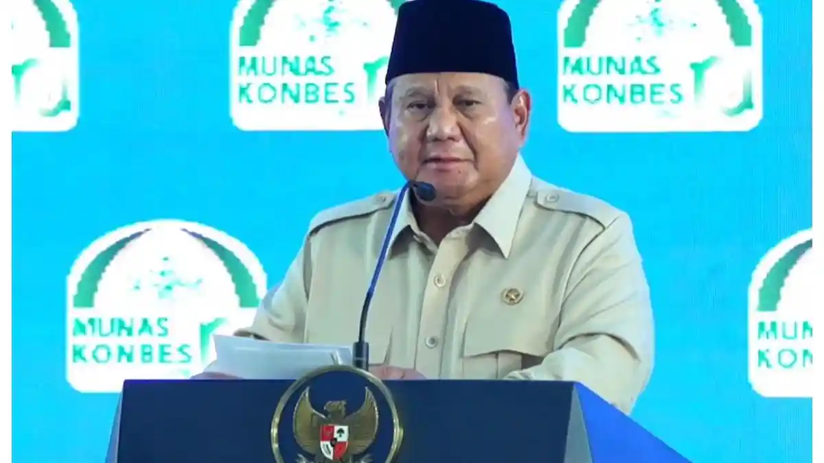 Transkrip Pidato Prabowo Ungkit Keanehan Pertumbuhan Ekonomi Era Jokowi - Tribunnews.com