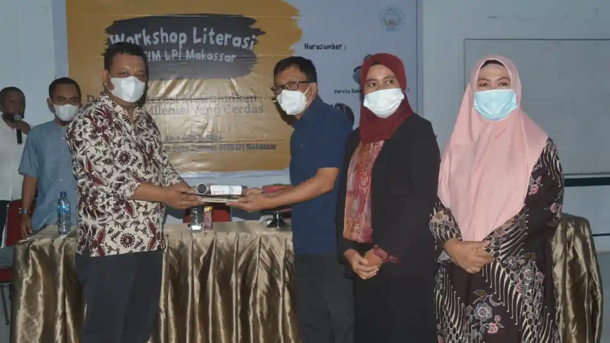 STIM LPI Makassar Galakkan Literasi Lewat Agenda Workshop, GAndeng Dinas Perpustakaan Sulsel