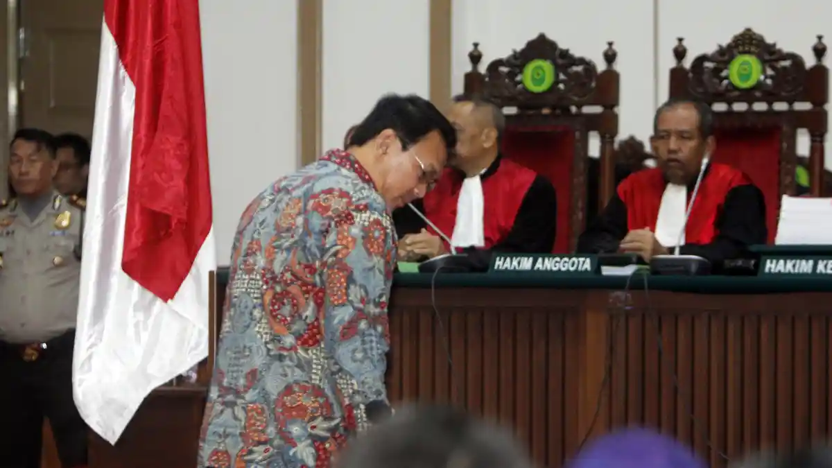 Puslabfor Polri: Tidak Ada Penyisipan Saat Pidato Ahok di Pulau Pramuka