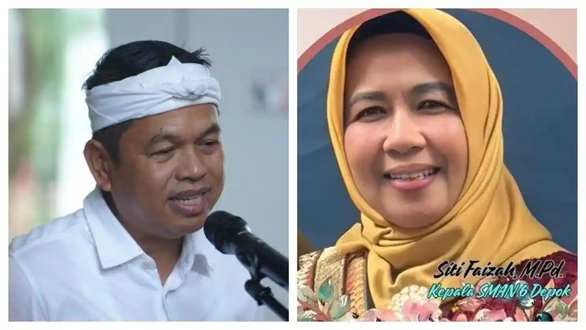 SOSOK Siti Faizah Kepsek SMAN 6 Depok Dicopot Pada Hari Pertama Dedi Mulyadi Jabat Gubernur Jabar