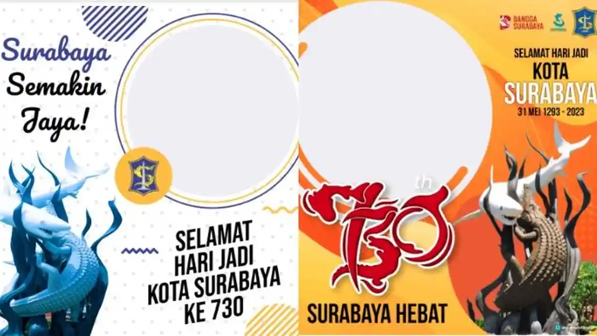 25 Link Twibbon HUT Kota Surabaya 2023, Beserta Cara Membuatnya