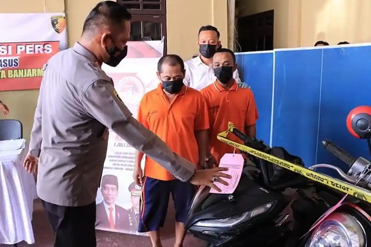 Ditangkap Gelapkan Motor, Kicauan Warga Banjar Ini Giring Penadah Asal Kurau Tala ke Penjara