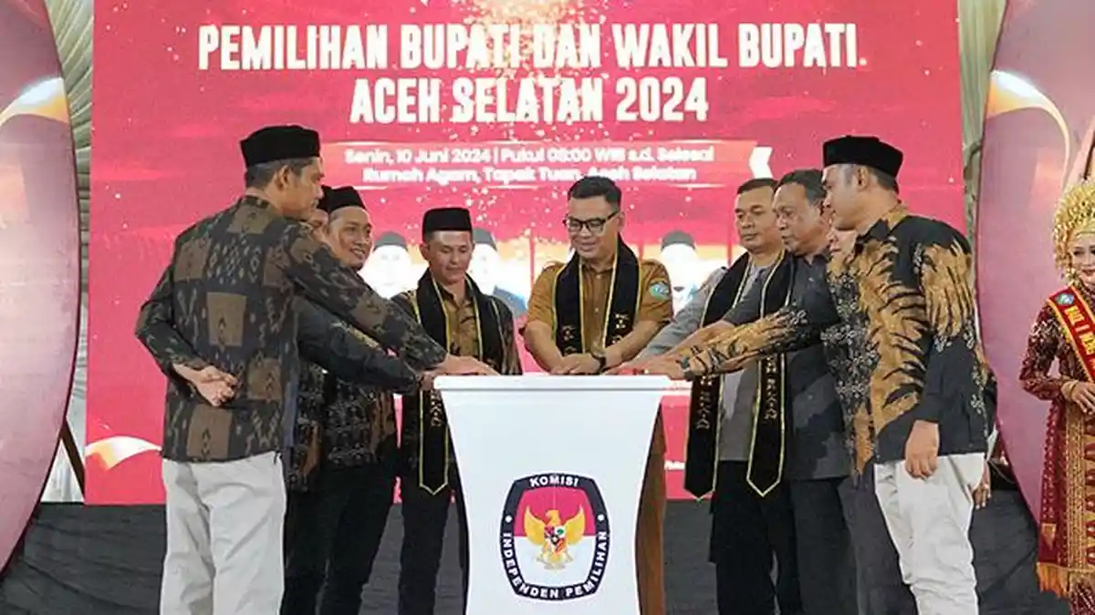KIP Aceh Selatan Luncurkan Pemilihan Bupati dan Wakil Bupati 2024