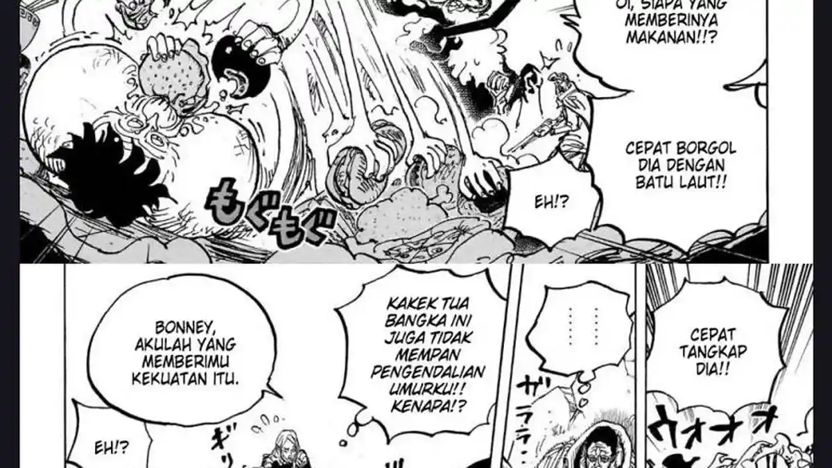 Spoiler Manga One Piece 1104, Terungkap Sosok yang Memberi Makan Luffy