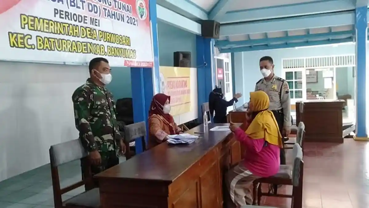 Alhamdulillah, 146 KK di Purwosari Banyumas Mulai Terima BLT DD. Masing-masing Dapat Rp 300 Ribu
