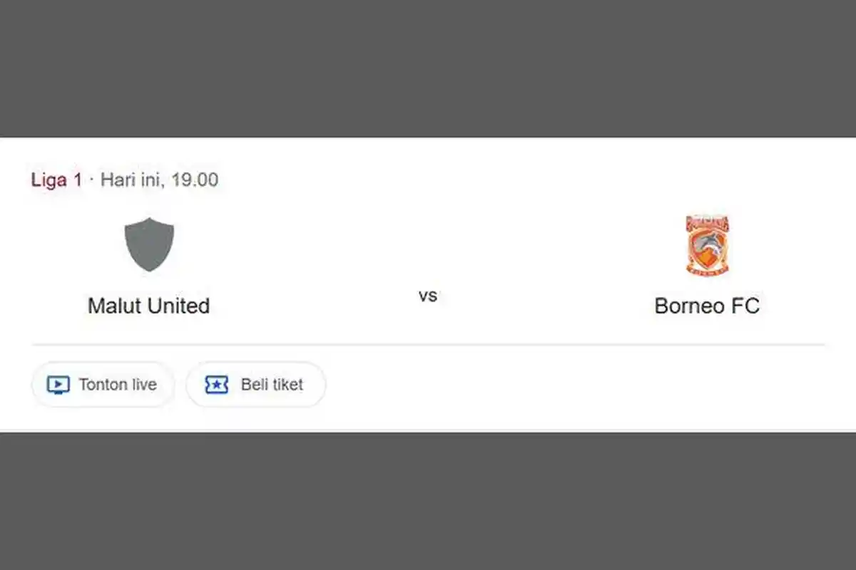 Line Up Malut United vs Borneo FC Adu Tajam Martinez dan Pato Ada Link Live Streaming, Prediksi Skor