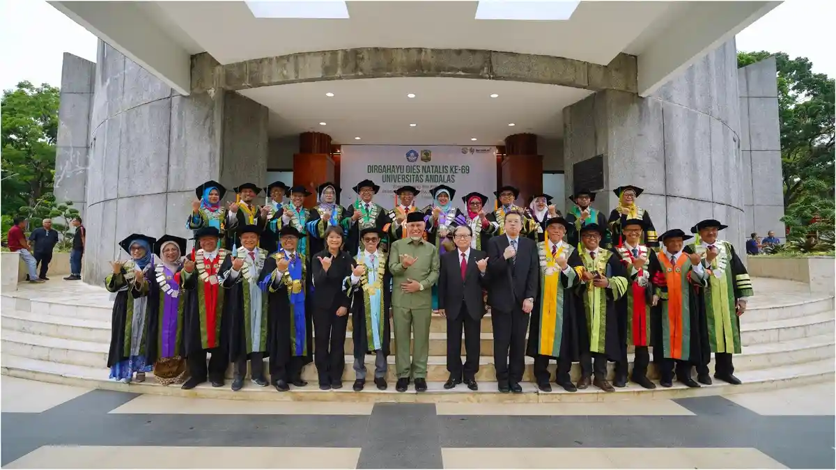 Dies Natalis Unand ke-69, Rektor Efa Yonnedi Targetkan Transformasi Menuju Reputasi Global 2029