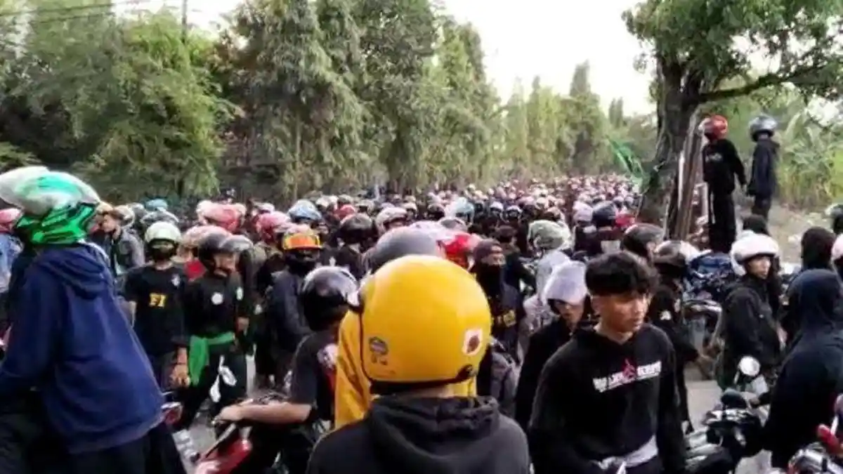 Ribuan Pendekar dari Perguruan Silat Mengamuk di Lamongan, Sembilan Orang Terluka