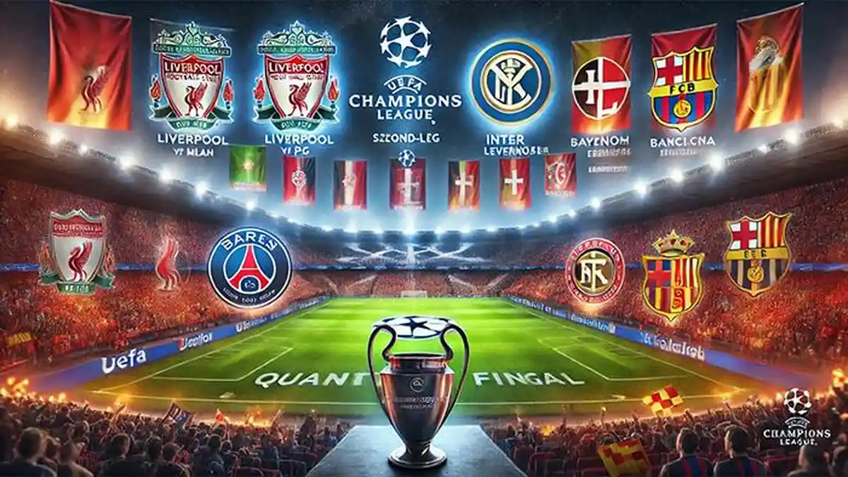 Tim Lolos Perempat Final Liga Champions 2025, Liverpool dan PSG Bersaing Ketat!