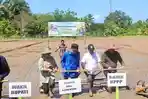 Tanam Perdana PM-AAS di Jaro, Wabup Habib Taufan Bersyukur Tabalong Jadi Lokasi Program Kementan