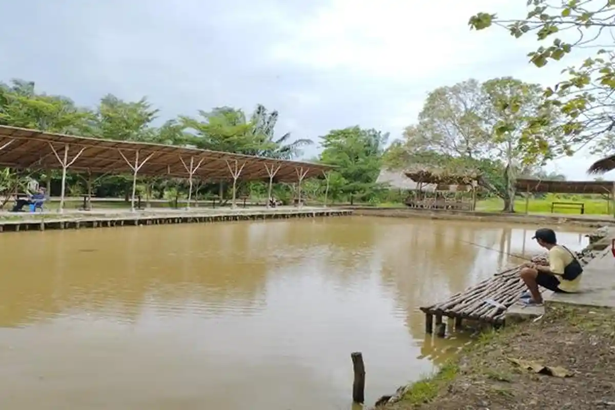 Wisata Mancing Kolam Datuk Palembang Free Tiket Masuk, Tangkap Ikan Baru Bayar, ini Daftar Harganya