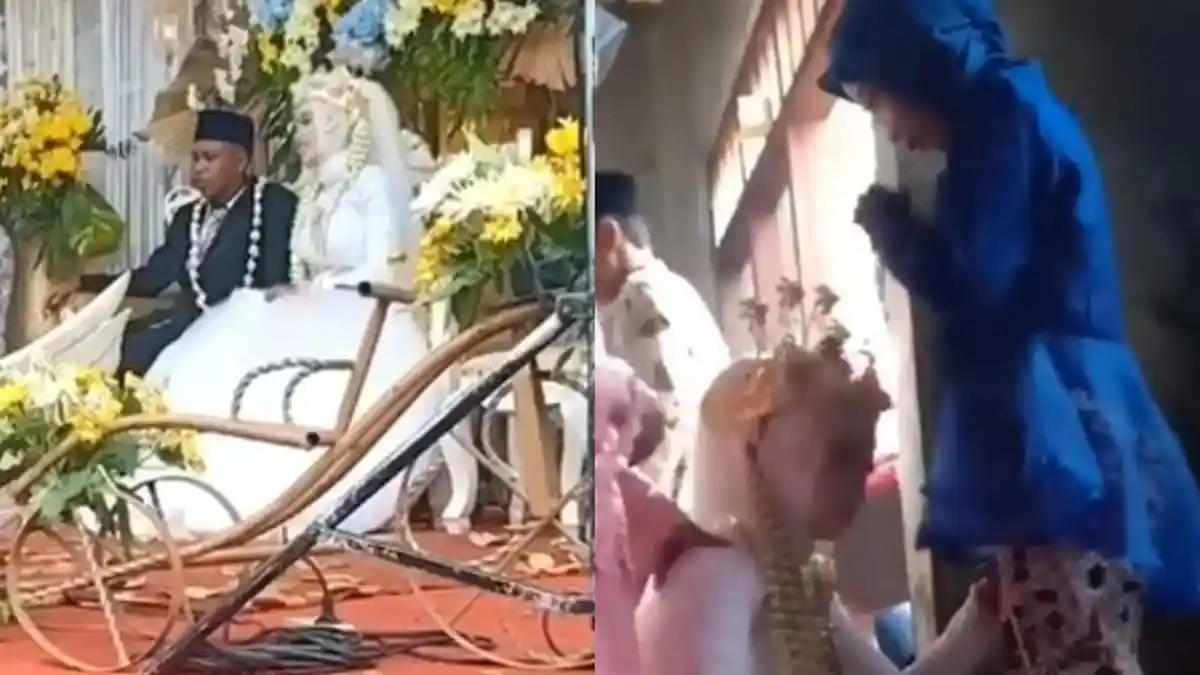 VIRAL Adik Dinikahi Mantan Pacar Kakak Sendiri, Berujung Tangis karena 'Melangkahi', Si Pria Santai