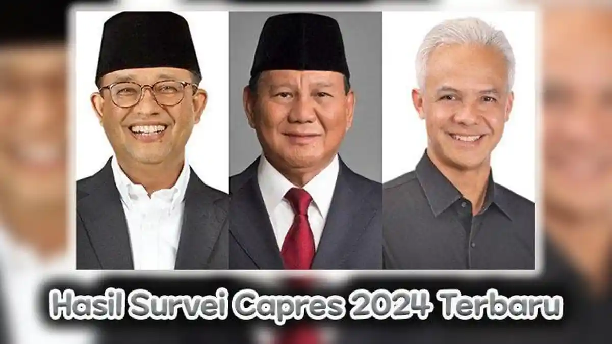 Cek Hasil Survei Capres 2024 Terbaru Jelang Pencoblosan, Ini Paslon dengan Elektabilitas Paling Kuat