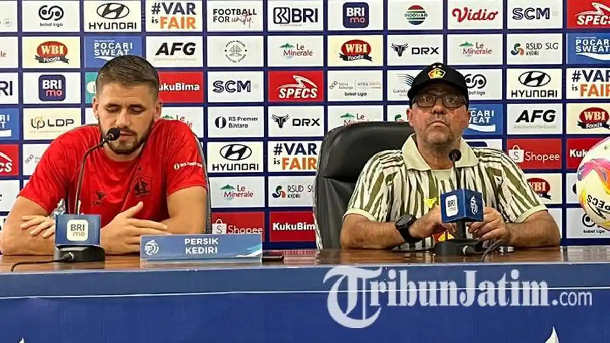 Persik Kediri vs Semen Padang, Macan Putih Optimistis Pertahankan Kemenangan di Kandang