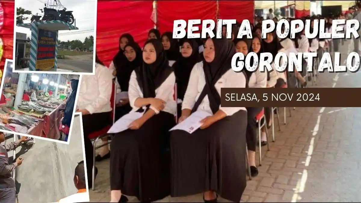GORONTALO TERPOPULER: Monumen Lakalantas Pertama di Gorontalo – Rumah Warga Dipasangi Listrik Gratis