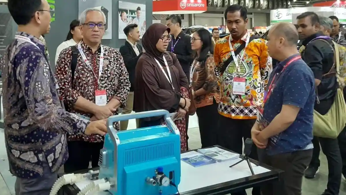 Ventilator Buatan Indonesia Berhasil Gaet Minat Jepang