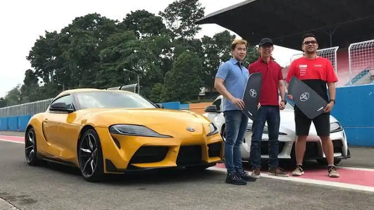 Pas dengan Julukan 'The Minions', Marcus Gideon Jadi Pemilik Pertama GR Supra Warna Kuning