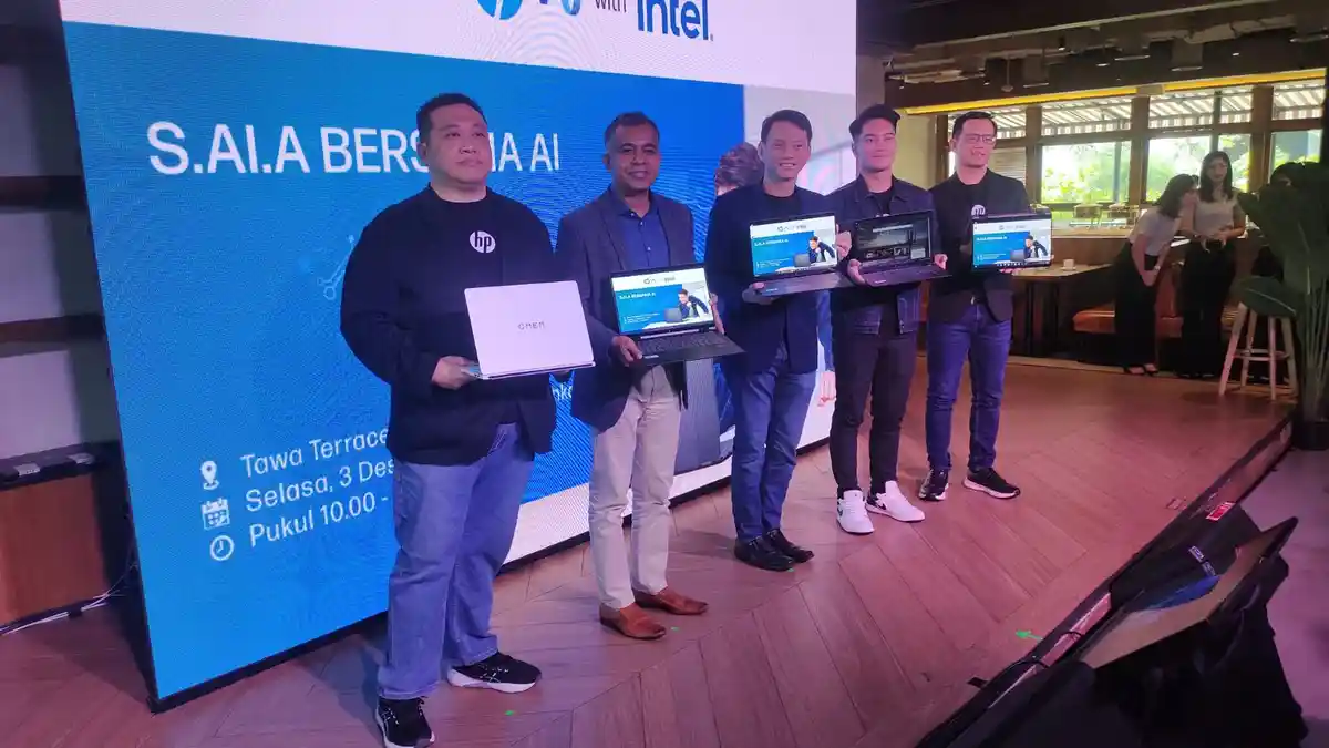HP Kenalkan PC AI Pertama di Indonesia, Perangkat Super Canggih Berbanderol Mulai Rp21 Jutaan