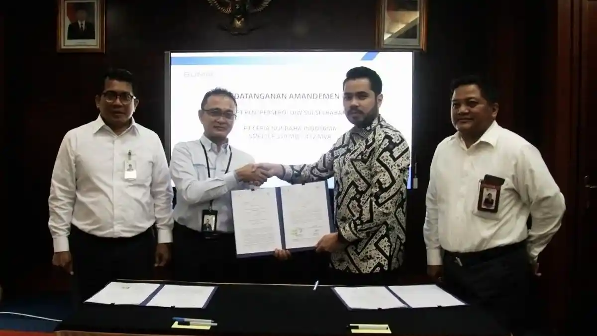 Dukung Smelter PT Ceria, PLN Suplai Listrik 412 Juta VA