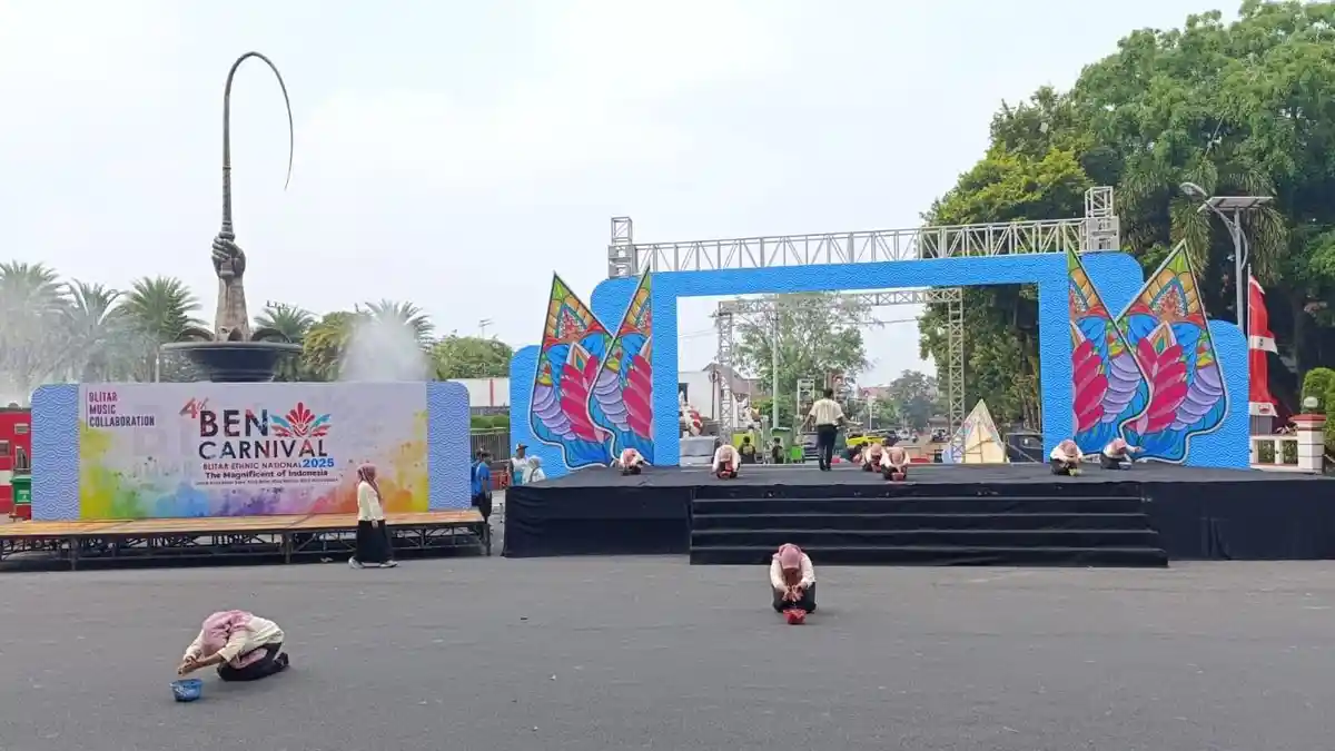 Persiapan BEN Carnival ke-4 Kota Blitar Sudah 100 Persen, Peserta Ikuti Gladi Bersih Hari Ini 