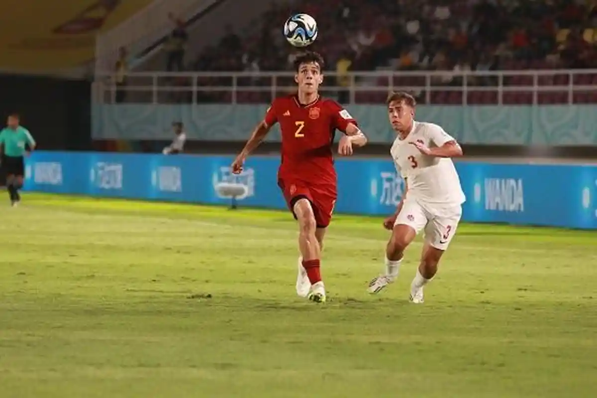 Wonderkid Barcelona Marc Guiu Cetak 1 Gol dan 1 Assist, Spanyol Menang 2-0 atas Kanada