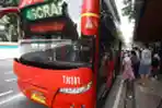 Antre Naik Bus Wisata TransJakarta