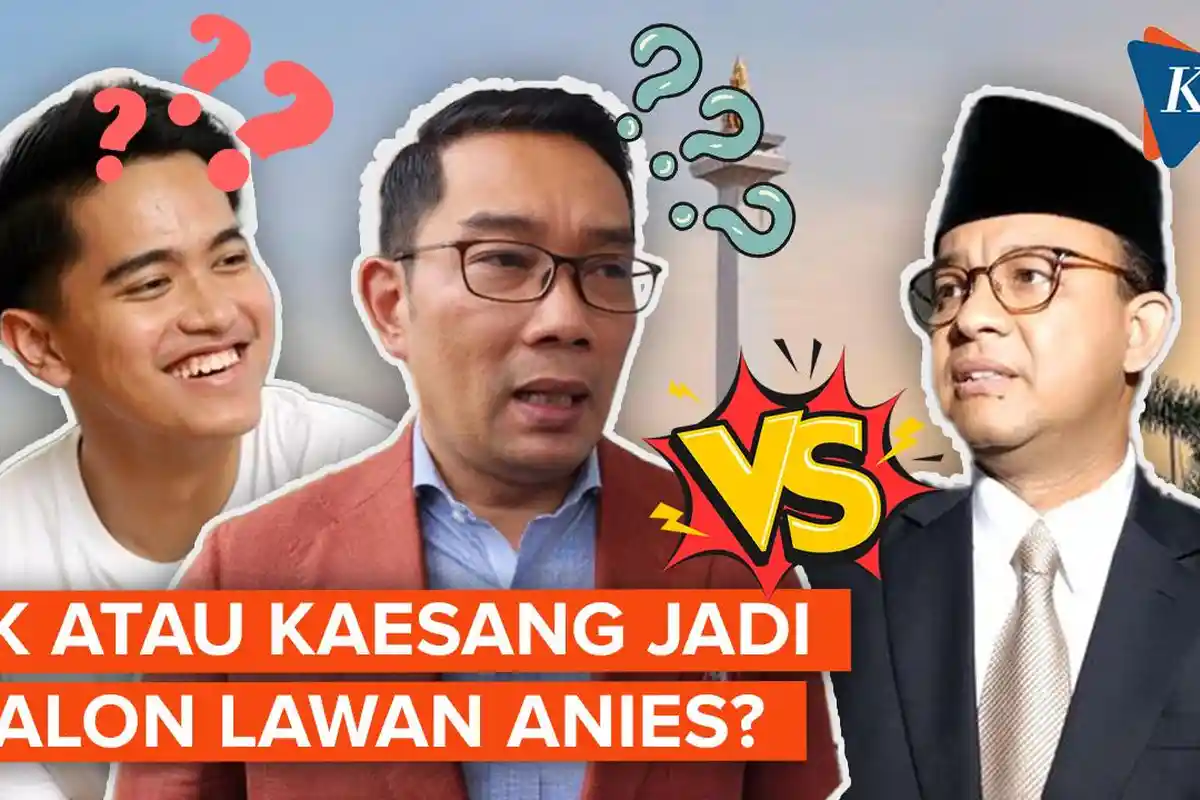 Paket Ridwan Kamil - Kaesang Fix Maju Pilgub Jakarta 2024 Tantang Anies Baswedan? Kejutan di Agustus