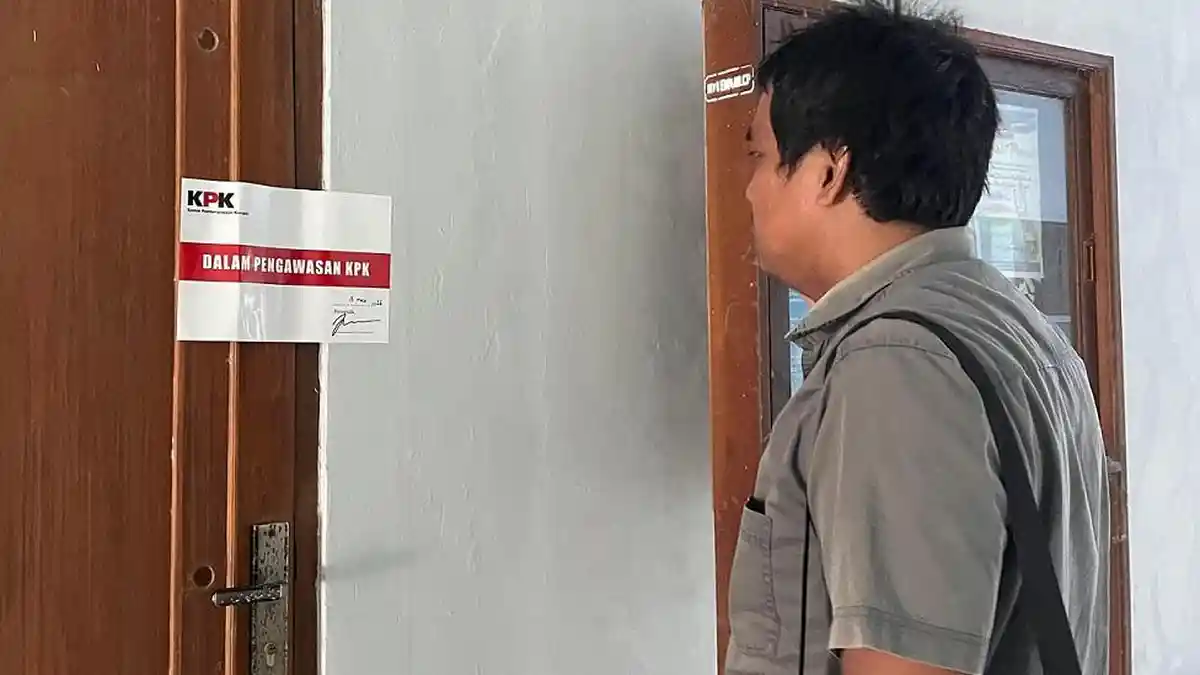 Ruang Sekda Disegel, Kantor Setda Sepi usai OTT KPK di Cilacap