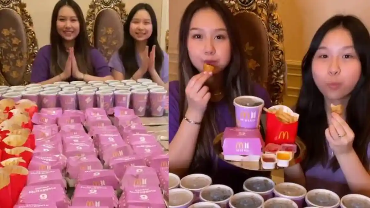 Heboh Sisca Kohl dan Adiknya Borong Puluhan BTS Meal McD, Langsung Dibikin Es Krim, Netizen Protes