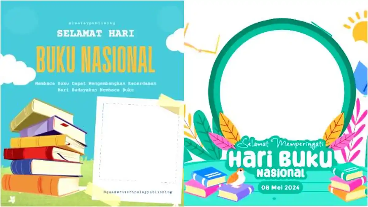 30 Link Twibbon Hari Buku Nasional 2024, Beserta Cara Membuatnya