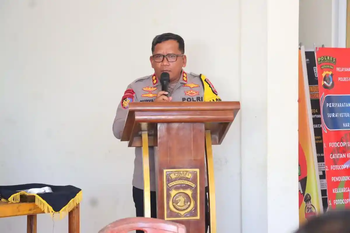 Pilkada Manggarai Timur, Puluhan Personel Amankan Debat Kedua dengan Sistem Terbuka dan Tertutup