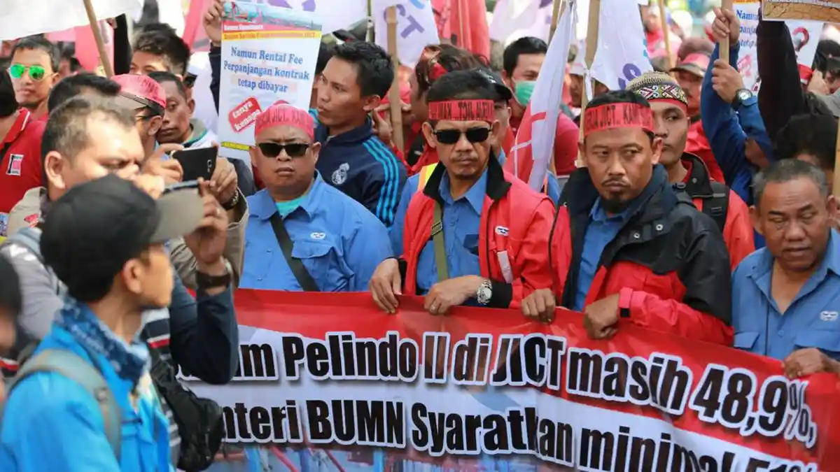 Sudin Nakertrans Jakarta Utara Minta Pekerja JICT Hentikan Aksi Unjuk Rasa