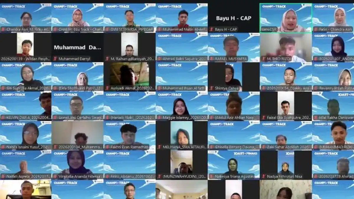 Chandra Asri Gelar Webinar CHAMP! Edu-Track 2026, Bekali Ratusan Siswa Hadapi Seleksi PIPB