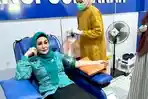 Stok Darah Menipis, Ketua TP PKK HST Gercep Ikutan Donor Bersama Kader, Sempat Deg-degan