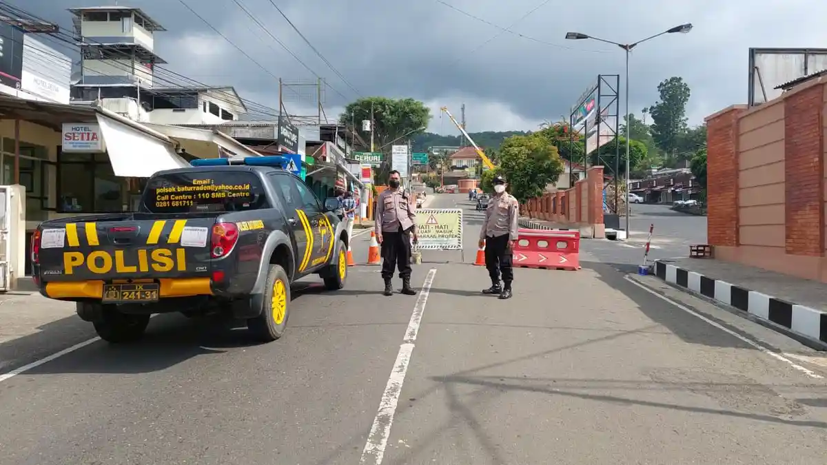 Jalur Utama Masuk Wisata Baturraden Ditutup Total, Ada Pengerjaan Tower