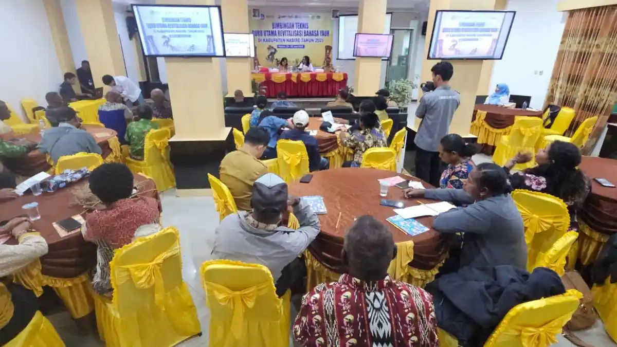 Pelestarian Bahasa Yaur di Nabire Mulai Digalakkan