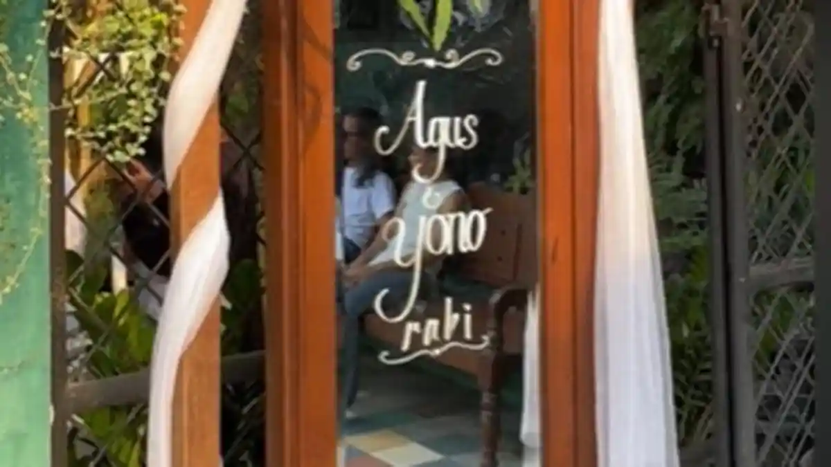 Viral Konsep Pernikahan Pasangan Skena Agus dan Yono, Intimate Wedding Dipenuhi Kalimat Puitis