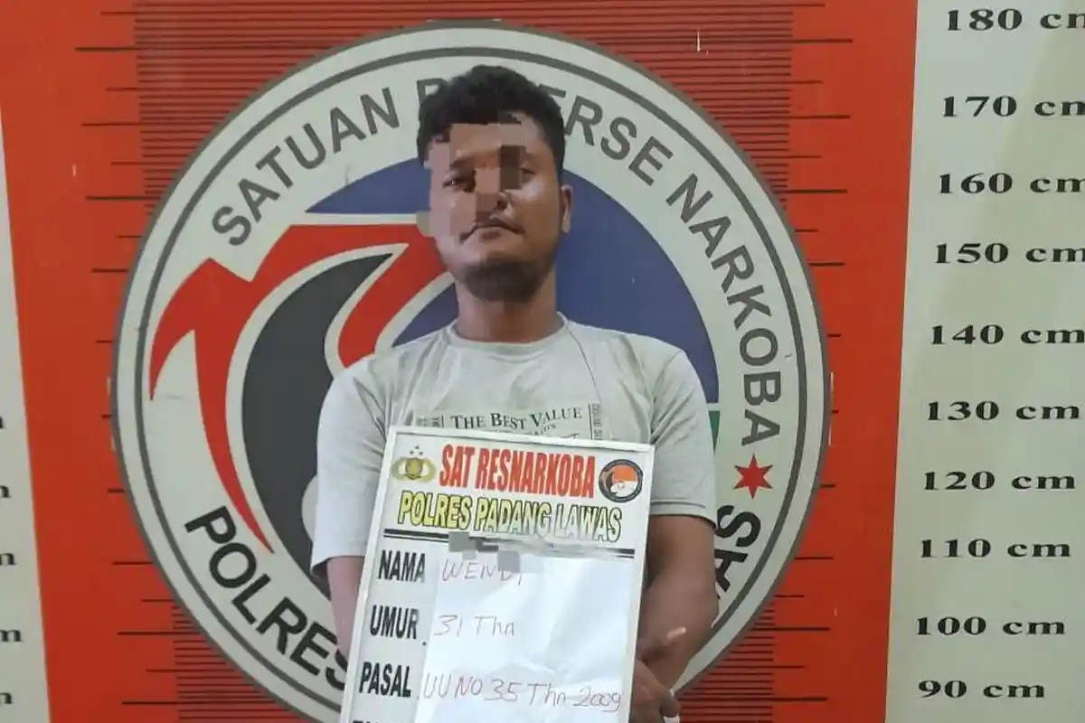 Lagi Nunggu Pembeli, Seorang Pengedar Sabu di Ujung Batu I Ditangkap Satresnarkoba Polres Palas