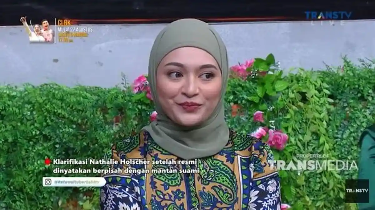 Akan Sendiri, Nathalie Holscher Sebut saat ini Tidak Bahagia