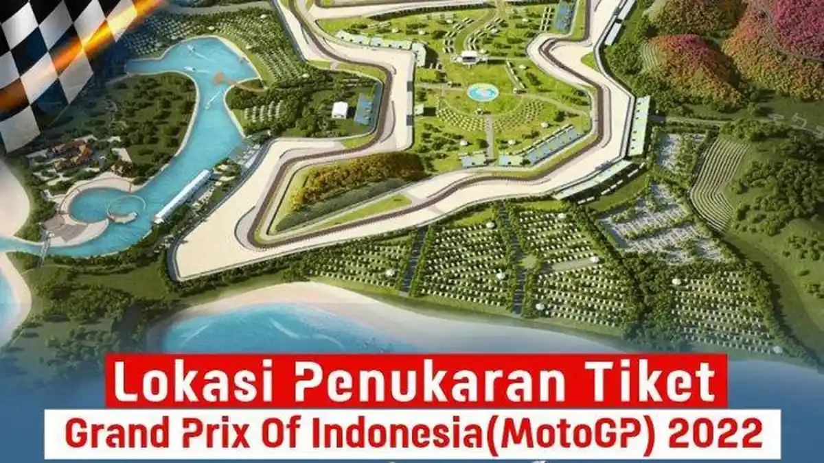 Sirkuit Mandalika Bebas Genangan Air meski Hujan Deras