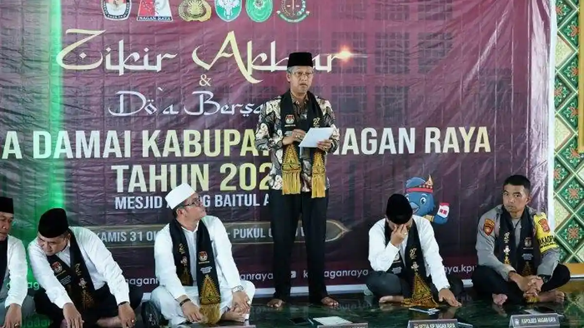Sambut Pilkada Damai, KIP Nagan Raya Gelar Zikir Akbar dan Doa Bersama