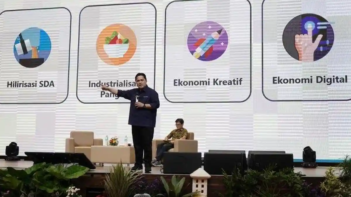 Cawapres Kuat Prabowo, Erick Thohir Lengkapi Keunggulan dari Penguatan Ekonomi